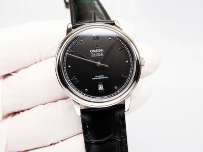 Omega De Ville 39.5MM for Men 32.7MM for Women 8215 Movement Black Dial Watch